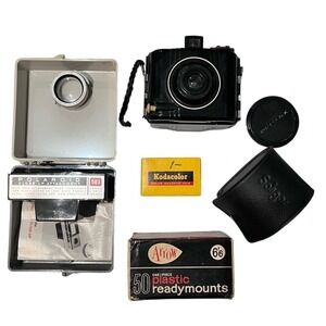 Vintage Kodak Baby Brownie Special Camera Lot Polaroid Up Close Kodacolor Film‎